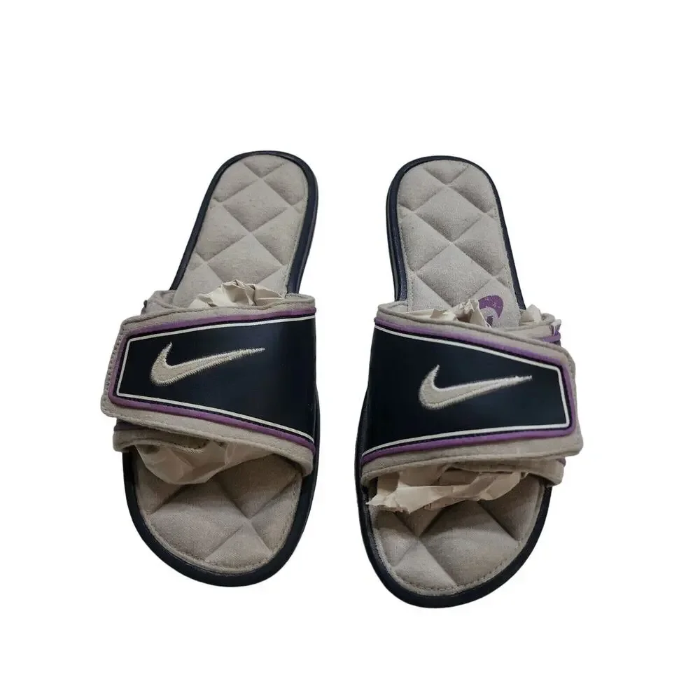 Nike Women's Size 9 Purple And Blue Sandals 431881-405